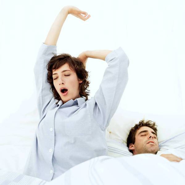 Odpowiednia ilosć snu dodaje enrgii w łóżku